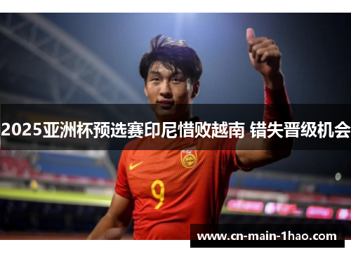 2025亚洲杯预选赛印尼惜败越南 错失晋级机会 2025亚洲杯预选赛印尼惜败越南 错失晋级机会